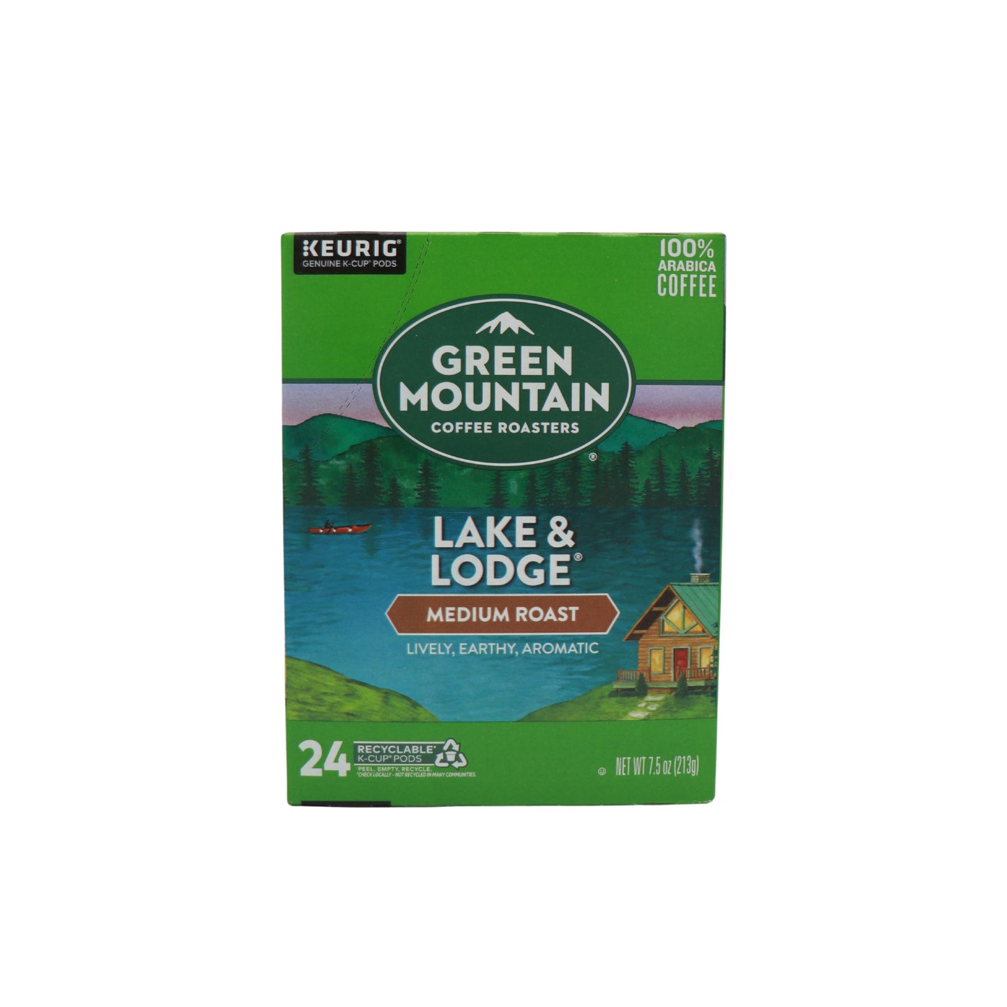 Lake & Lodge Medium Roast K Cup 24 Count