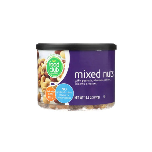 Food Club Mixed Nuts 10.3 OZ