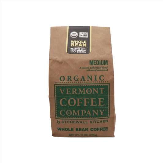 VT Coffee Co. Organic Medium 14oz. Bag