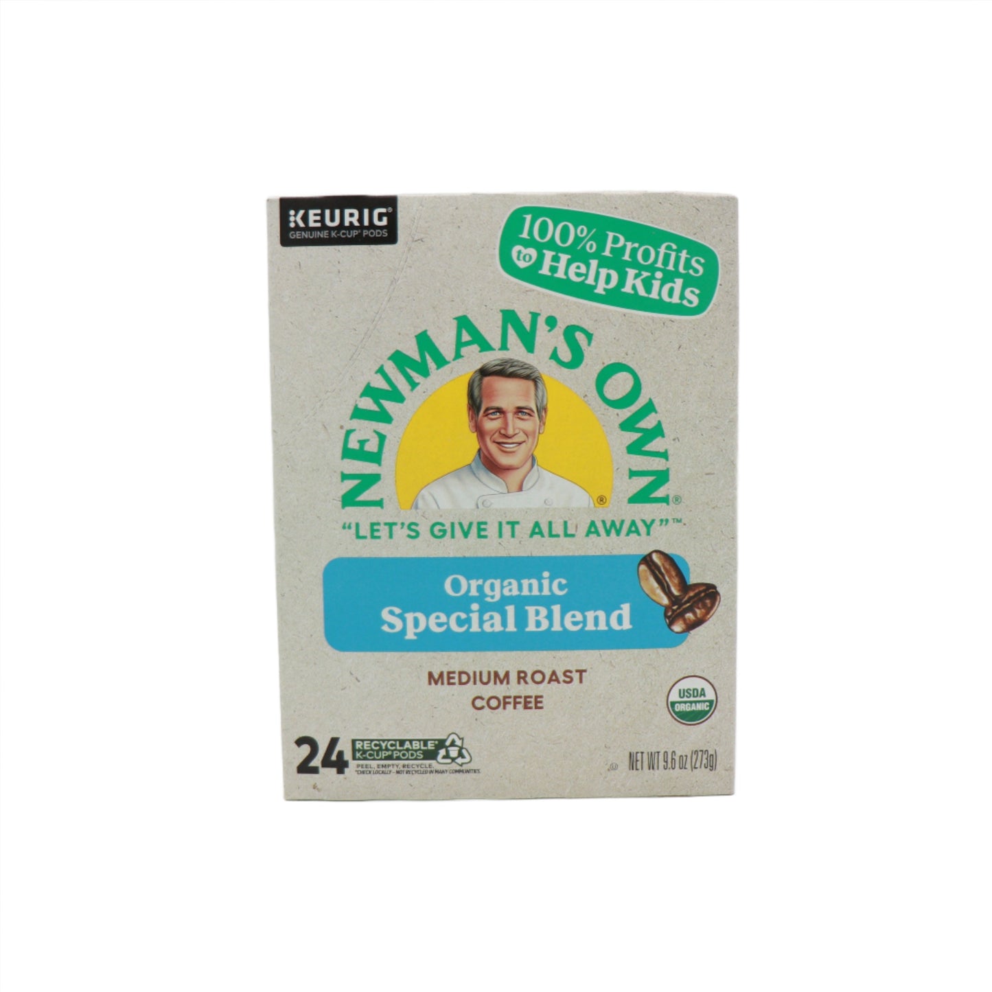 Newman's Own Organic Special Blend K Cup 24 Count