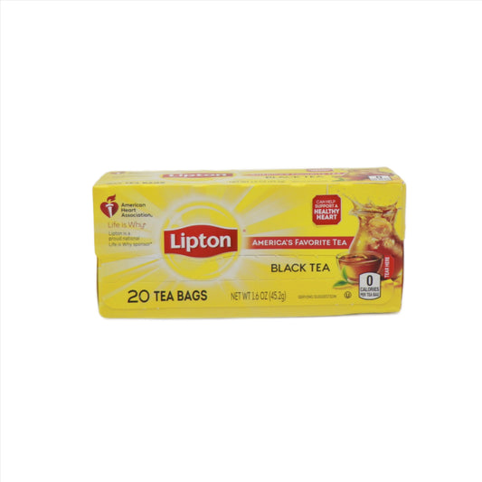 Lipton Black Tea 20 Count