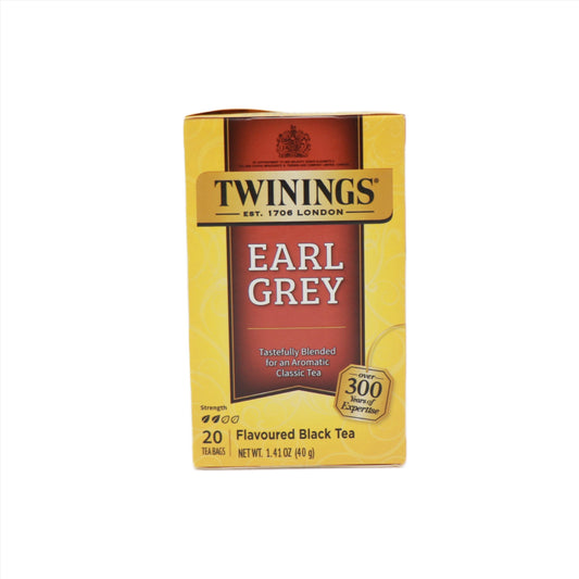 Twining's Earl Grey 20 Tea Bags 20 Count