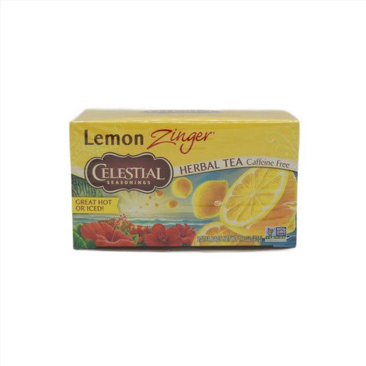 Celestial Lemon Zinger Tea 20 Count