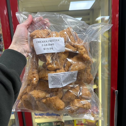 5 lbs. Fully-Cooked Chicken Fritters