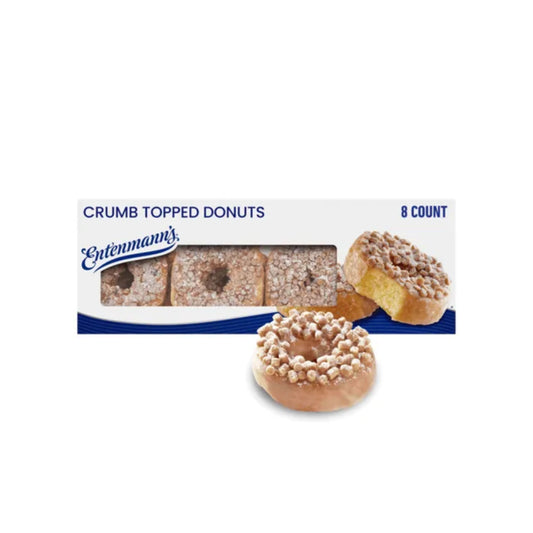 Entenmann's Classic - 8 Crumb Topped Donuts