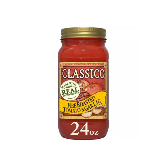 Classico Fire Roasted Tomato & Garlic Pasta Sauce 24 OZ