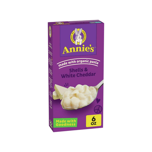 Annie's Organic Shells & White Cheddar 6 OZ.