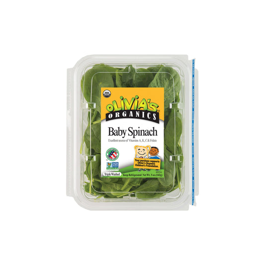 Olivia's Organic Baby Spinach