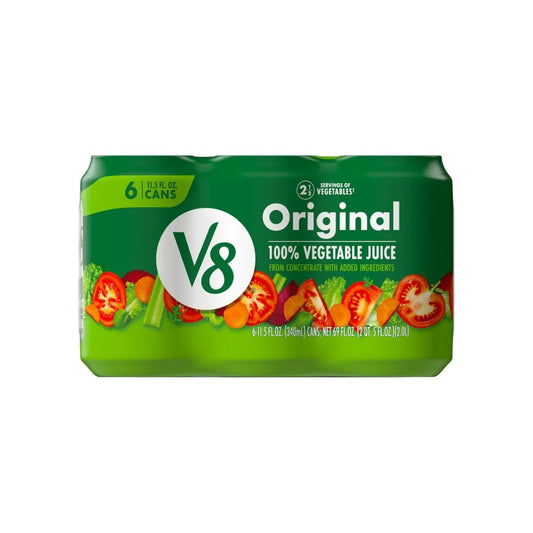 V8 Tomato Juice 6-Pack 11.5 OZ Cans