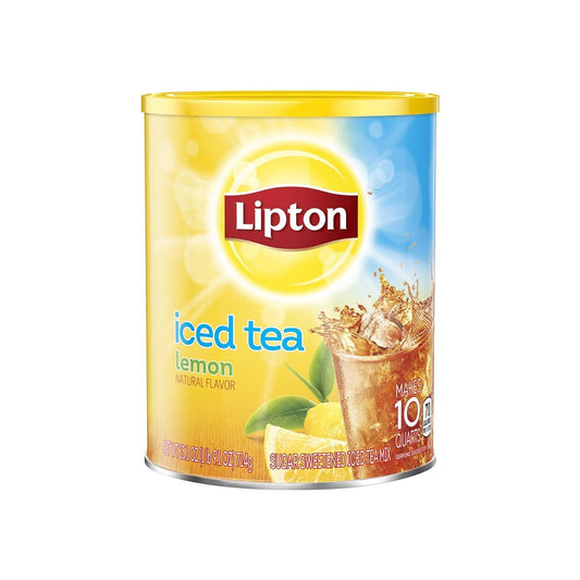 Lipton Iced Tea Lemon Mix Makes 10 Quarts