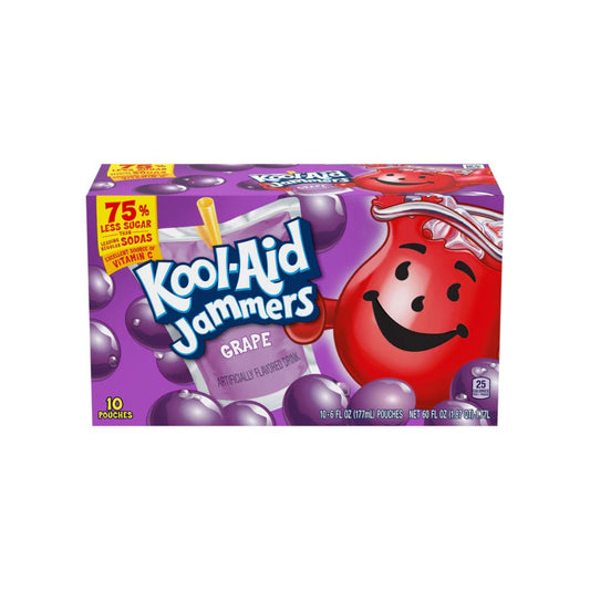 Kool-Aid Jammers Grape 10 Pouches