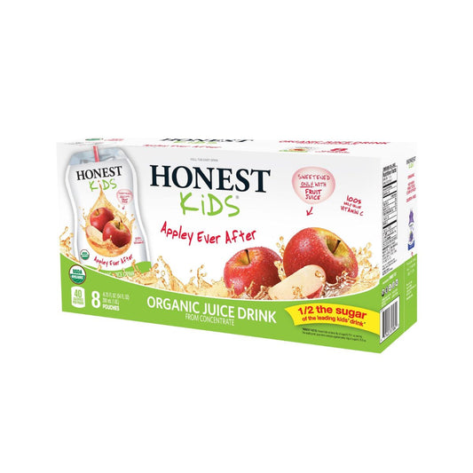 Honest Kids Organic Apple Juice 8 Pouches