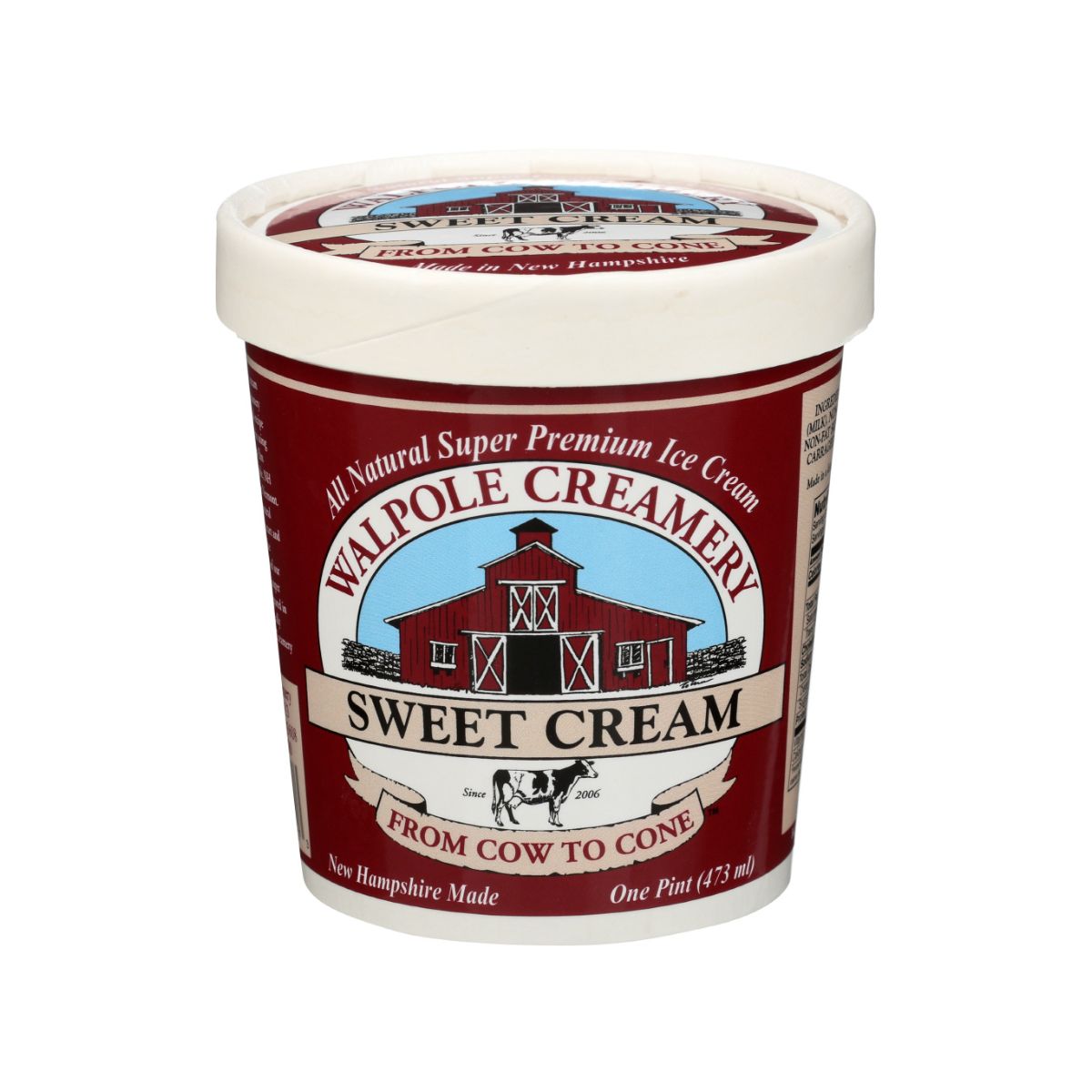Walpole Creamery Sweet Cream