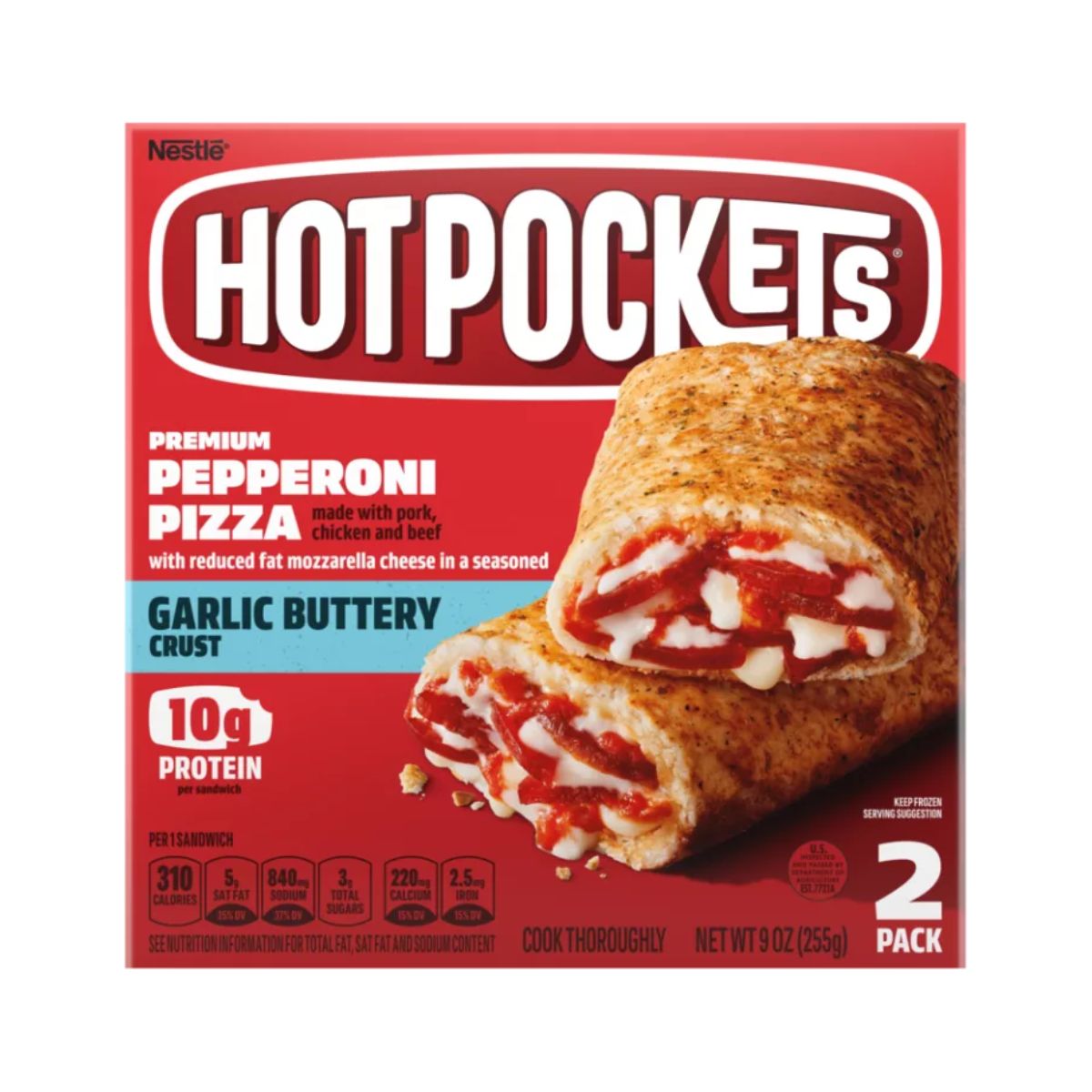 Hot Pockets Pepperoni 2 Pack