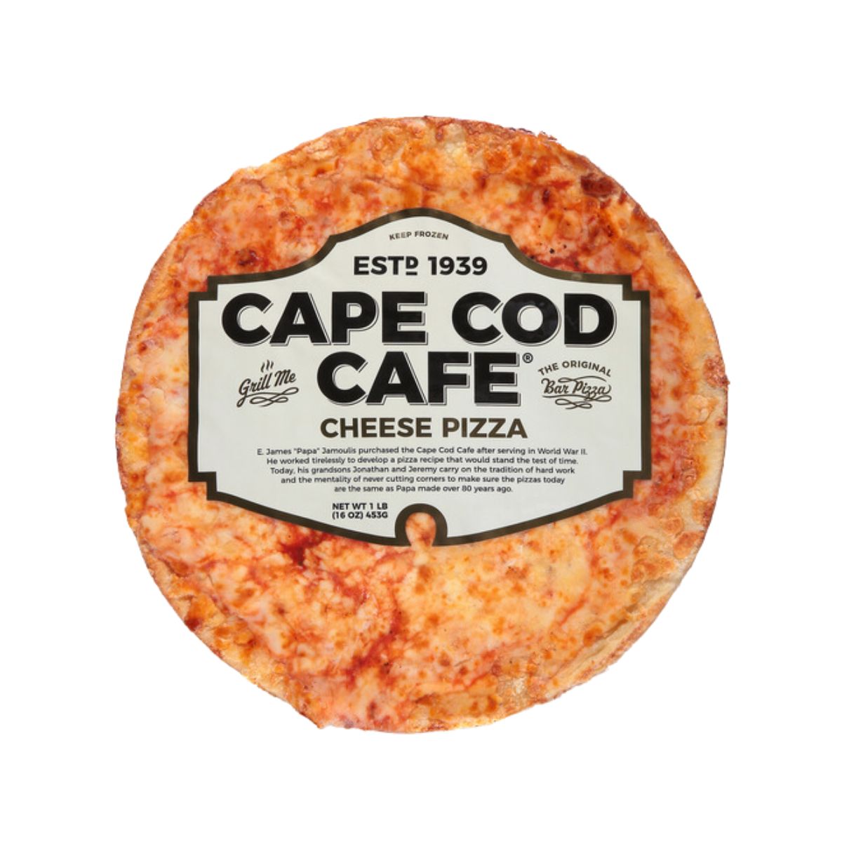 Cape Cod Cafe Cheese Pizza