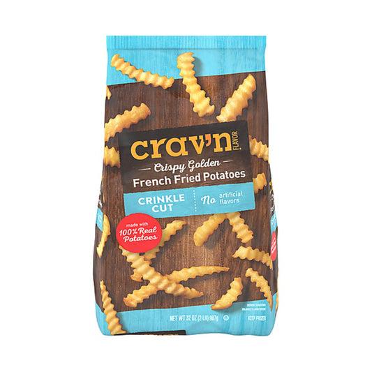 Crav'n Crinkle Cut French Fries