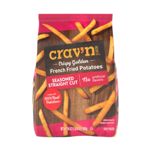 Crav'n Seasoned Straight French Fries