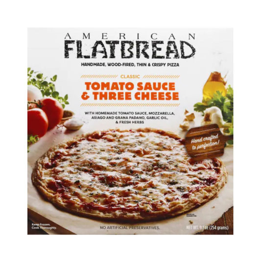 American Flatbread Tomato Sauce & 3 Cheese Pizza