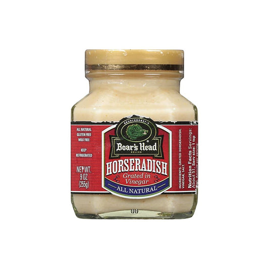 Boar's Head Horseradish Grated in Vinegar Jar