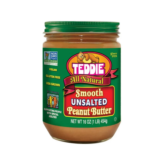 Teddie All Natural Smooth Peanut Butter 16oz.