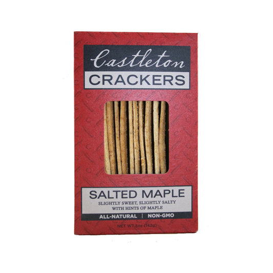 Castleton Crackers Salted Maple 5oz.