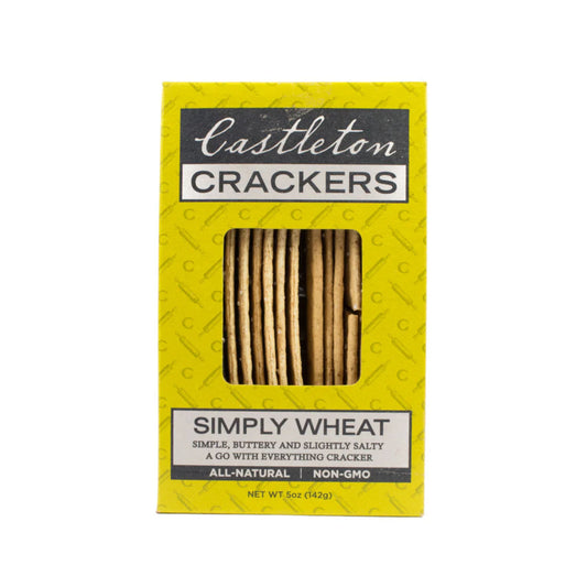 Castleton Crackers Simply Wheat 5oz.