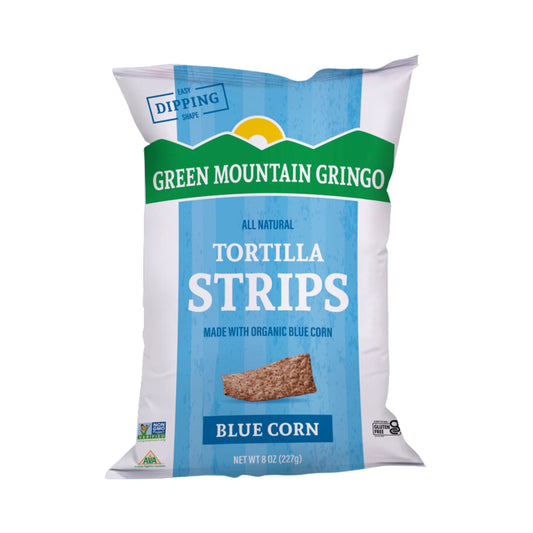 Green Mountain Gringo Blue Corn Tortilla Strips