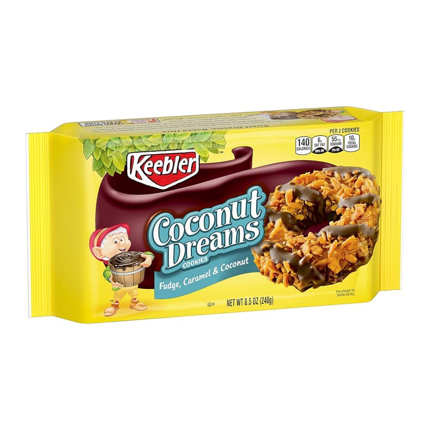 Keebler Coconut Dreams Fudge, Coconut & Caramel