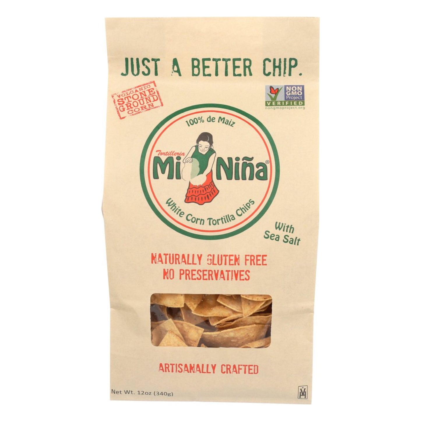 Mi Nina Tortilla Chip 12oz. Bag