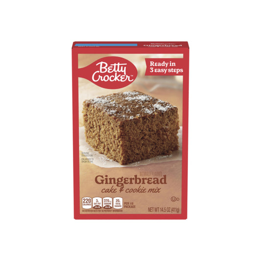 Betty Crocker Gingerbread Cake + Cookie Mix 14.5 OZ