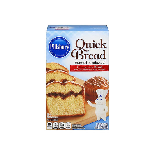 Pillsbury Quick Bread Cinnamon Swirl Mix