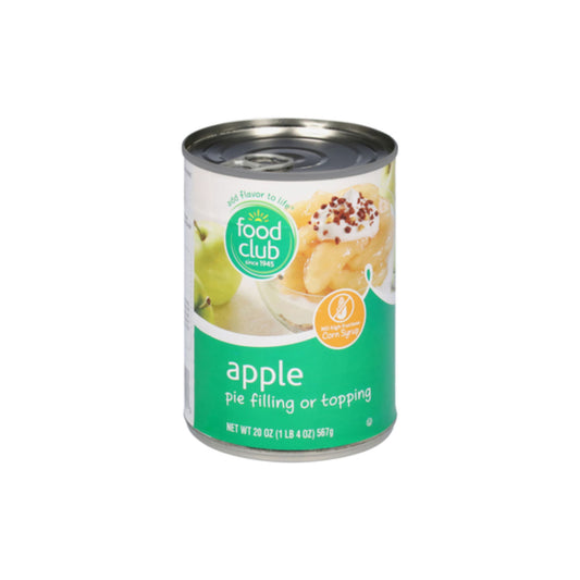 Food Club Apple Pie Filling or Topping 20 OZ