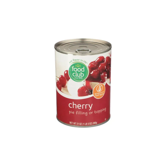Food Club Cherry Pie Filling or Topping 20 OZ