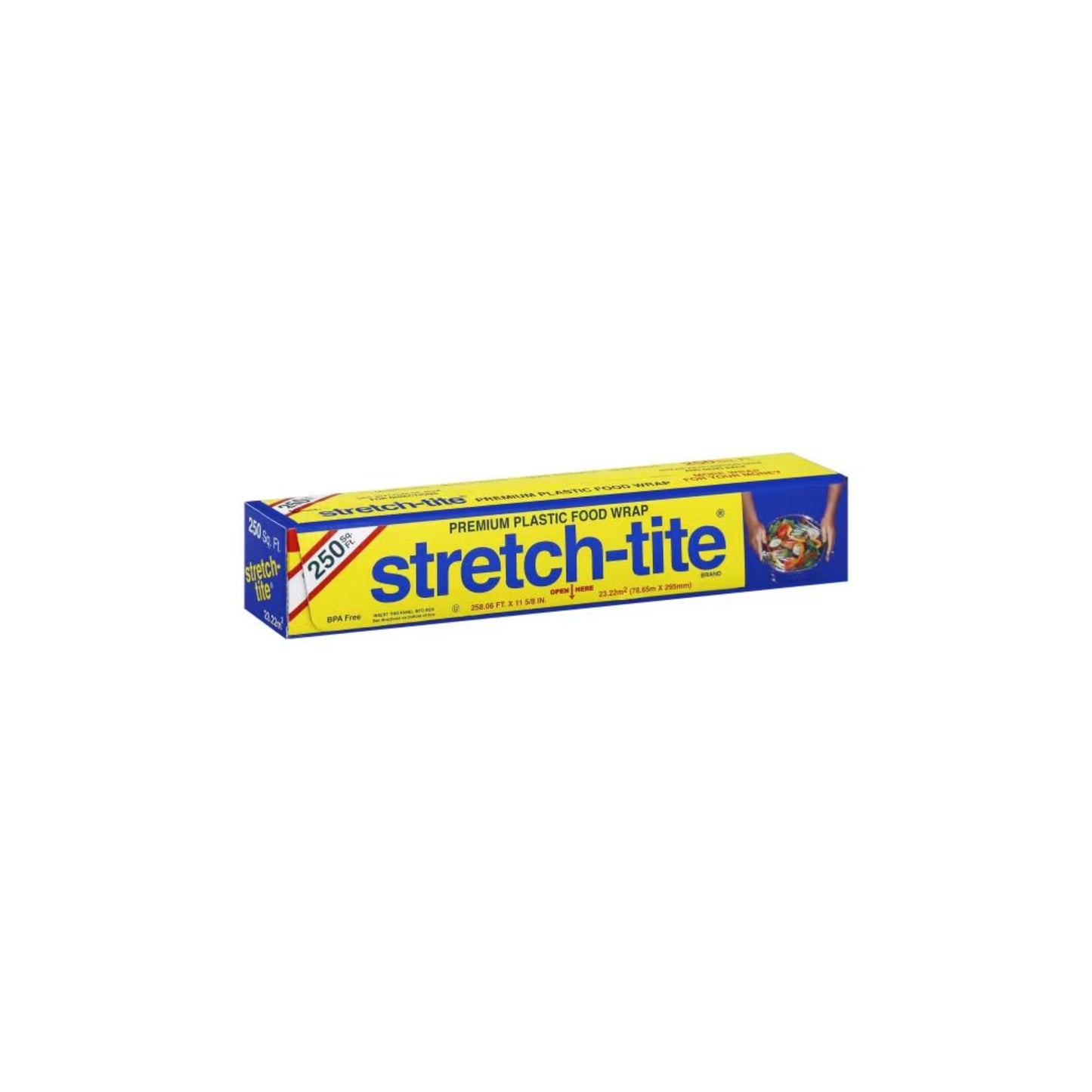 Stretch-Tite Plastic Wrap 250 Sq FT Roll