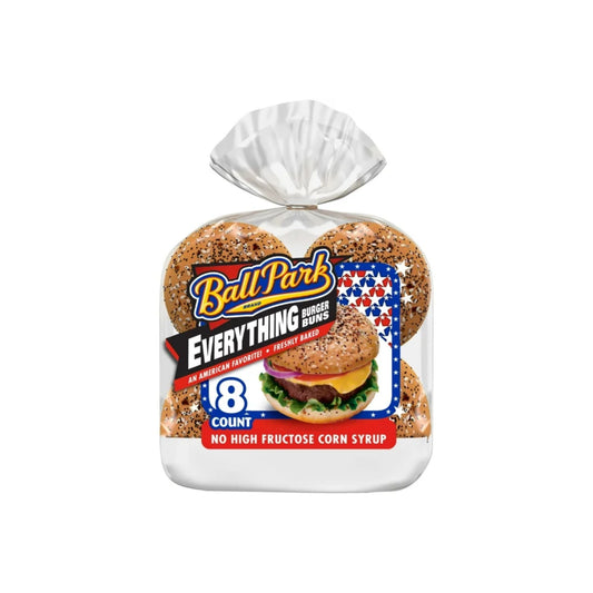 Ball Park Everything Burger Buns 8 Pack