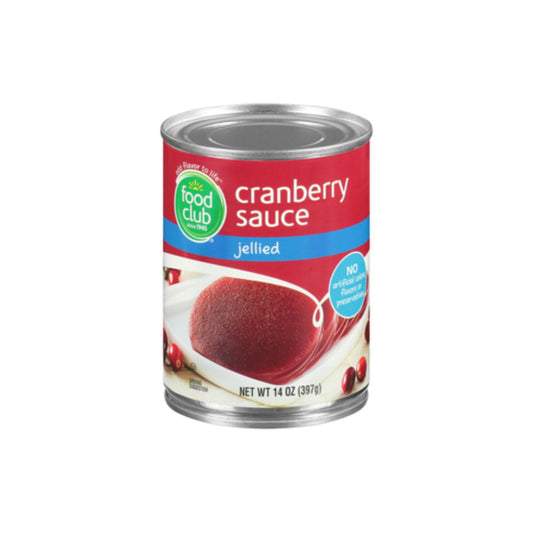 Food Club Cranberry Sauce - Jellied 14 OZ