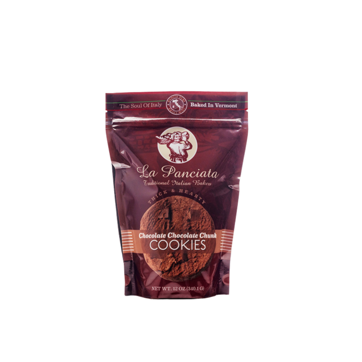 La Panciata Chocolate Chocolate Chunk Cookies 12 OZ