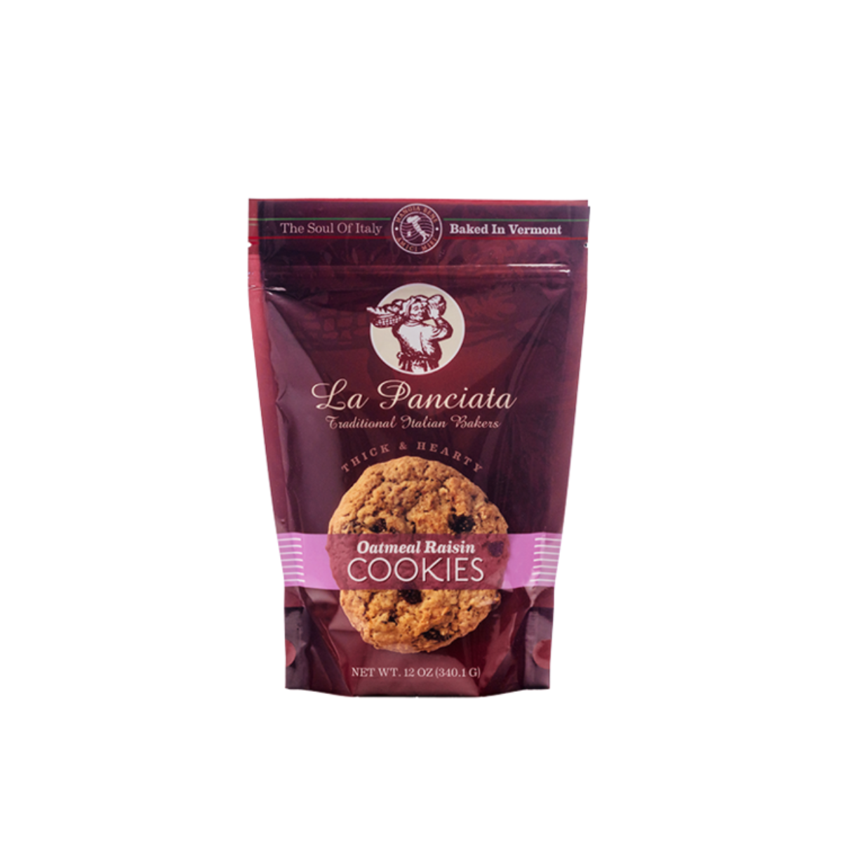 La Panciata Oatmeal Raisin Cookies 12 OZ