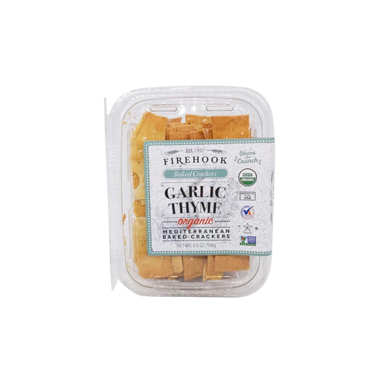 Firehook Baked Garlic & Thyme Crackers