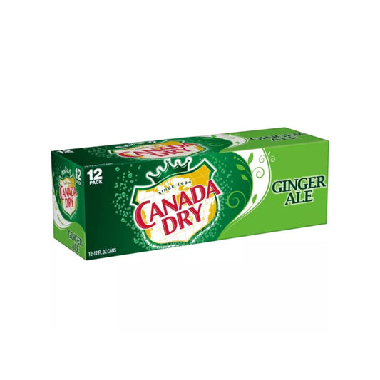 Canada Dry Ginger Ale 12 Pack Cans